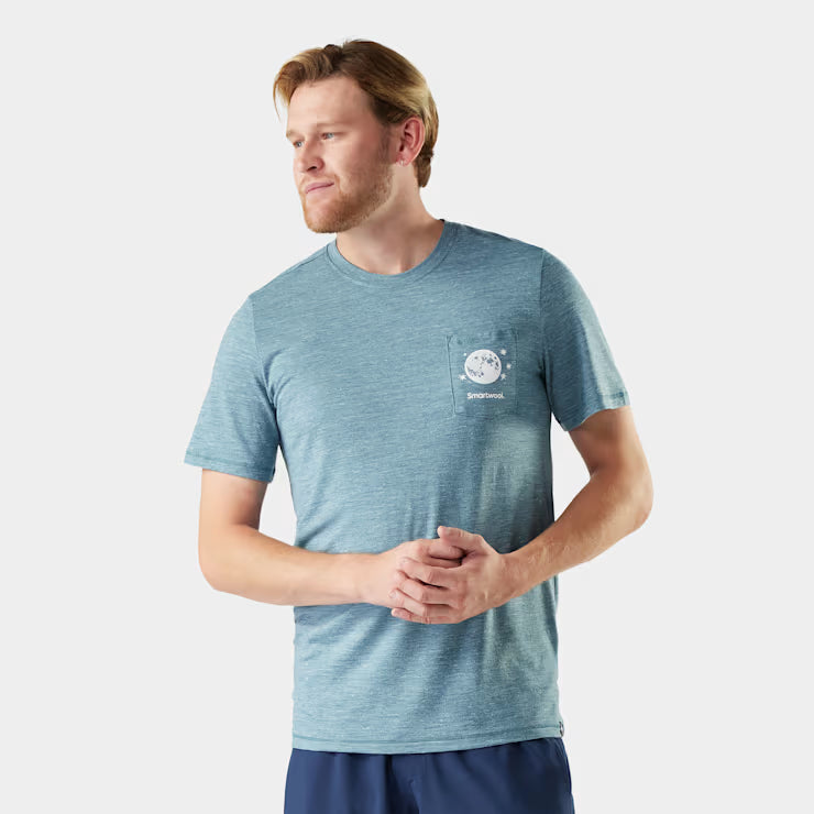 Smartwool Merino - Men's Merino Hemp Blend Peak Pints Short Sleeve Graphic Tee