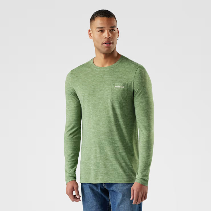 Smartwool Merino - Men's Merino Hemp Blend Gear Up Long Sleeve Graphic Tee