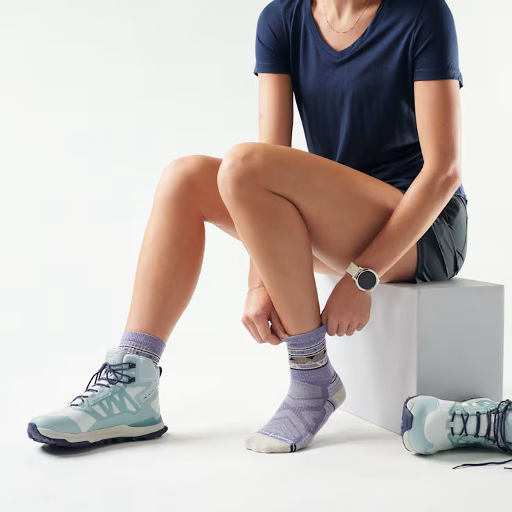 Smartwool Merino - Women's Hike Zig Zag Valley Mid Crew Socks - Image 2