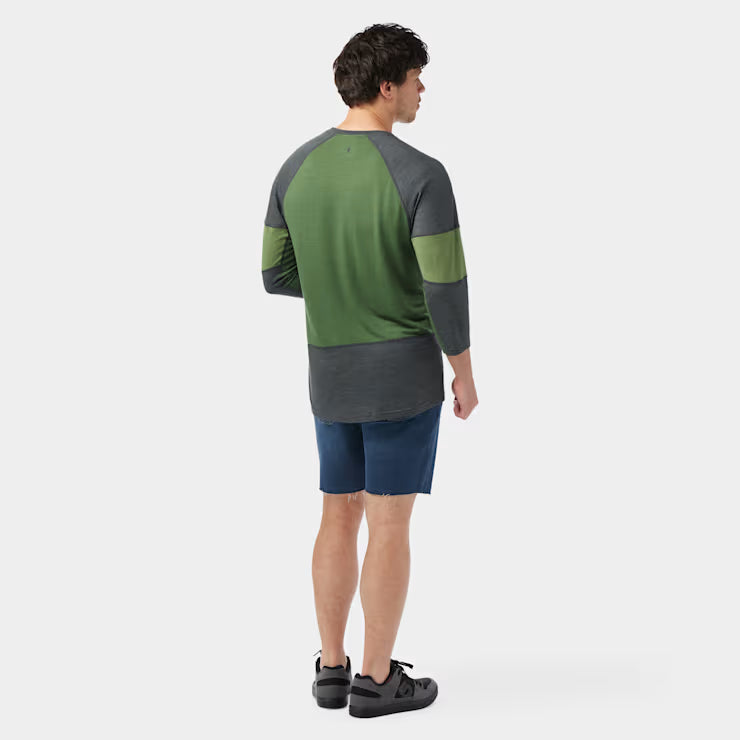 Smartwool Merino - Men's Mountain Bike 3/4 Sleeve Jersey - Image 2