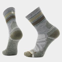 Smartwool Merino - Hike Striped Mid Crew Socks