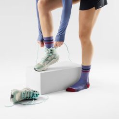 Alternative view of Smartwool Merino - Women's Hike Tube Stripe Crew Socks