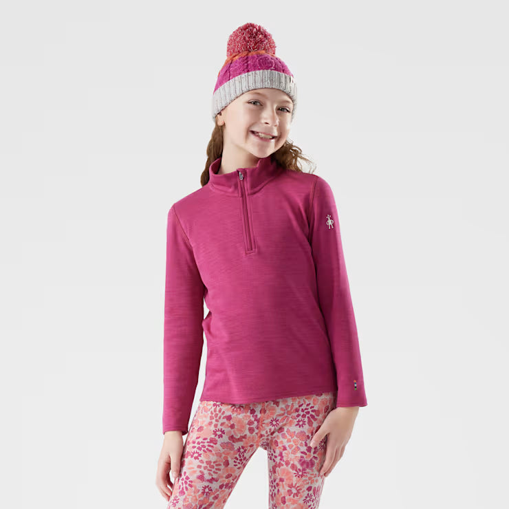 Smartwool Merino - Kids' Classic Thermal Merino Base Layer 1/4 Zip