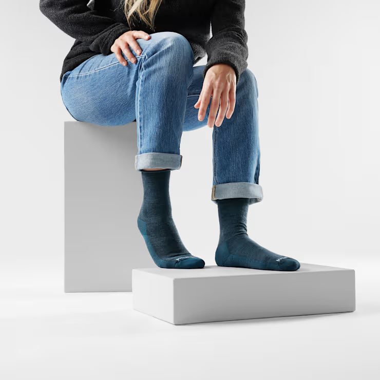 Smartwool Merino - Women's Everyday Roll Top Crew Socks - Image 2