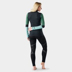 Alternative view of Smartwool Merino - Women's Intraknit? Thermal Merino Base Layer Colorblock 1/4 Zip
