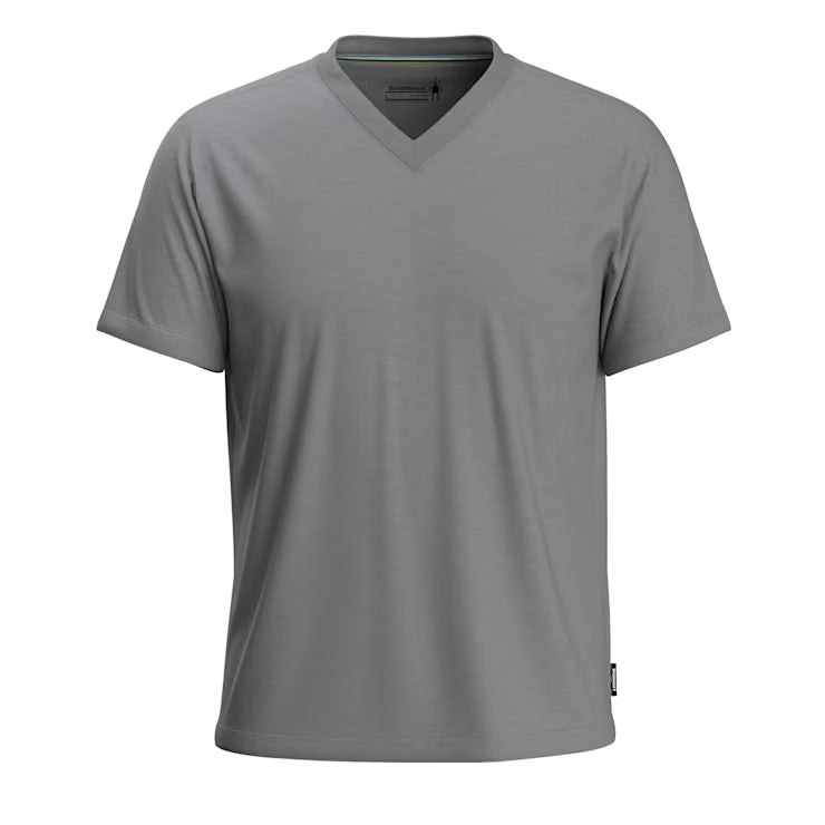Smartwool Merino - Men's Perfect V-Neck Short Sleeve Tee - Image 3