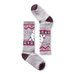Smartwool Merino - Kids' Wintersport Polar Bear Pattern Over The Calf Socks
