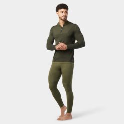 Smartwool Merino - Men's Intraknit? Thermal Max Merino Base Layer 1/4 Zip