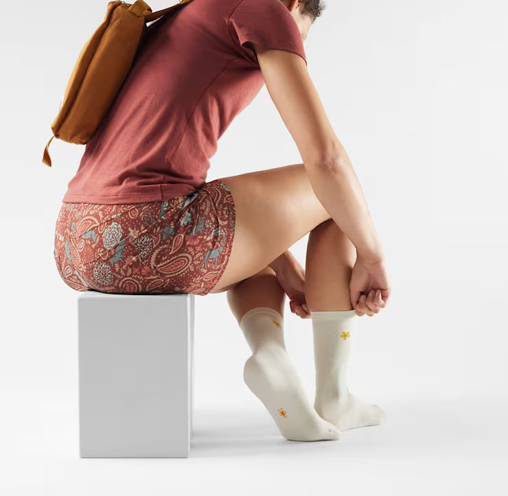 Smartwool Merino - Women's Everyday Groovy Bloom Crew Socks - Image 2