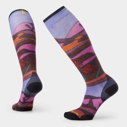 Smartwool Merino - Women's Ski Floral Field Print Over The Calf Socks