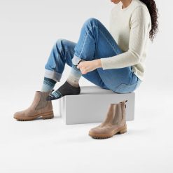 Alternative view of Smartwool Merino - Women's Everyday Stitch Stripe Crew Socks