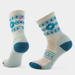 Smartwool Merino - Women's Hike Retro Floral Mid Crew Socks