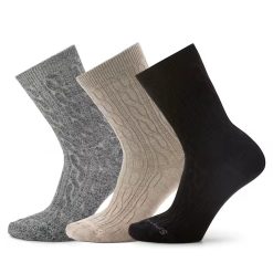 Smartwool Merino - Everyday Cable Crew Socks Trio Gift Box