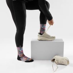 Alternative view of Smartwool Merino - Women's Trail Run Triangle Prism Print Crew Socks