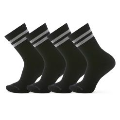 Smartwool Merino - Everyday Athletic Striped Crew Socks 4-Pack