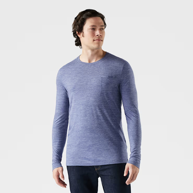 Smartwool Merino - Men's Everyday Exploration Merino Long Sleeve Pocket Tee