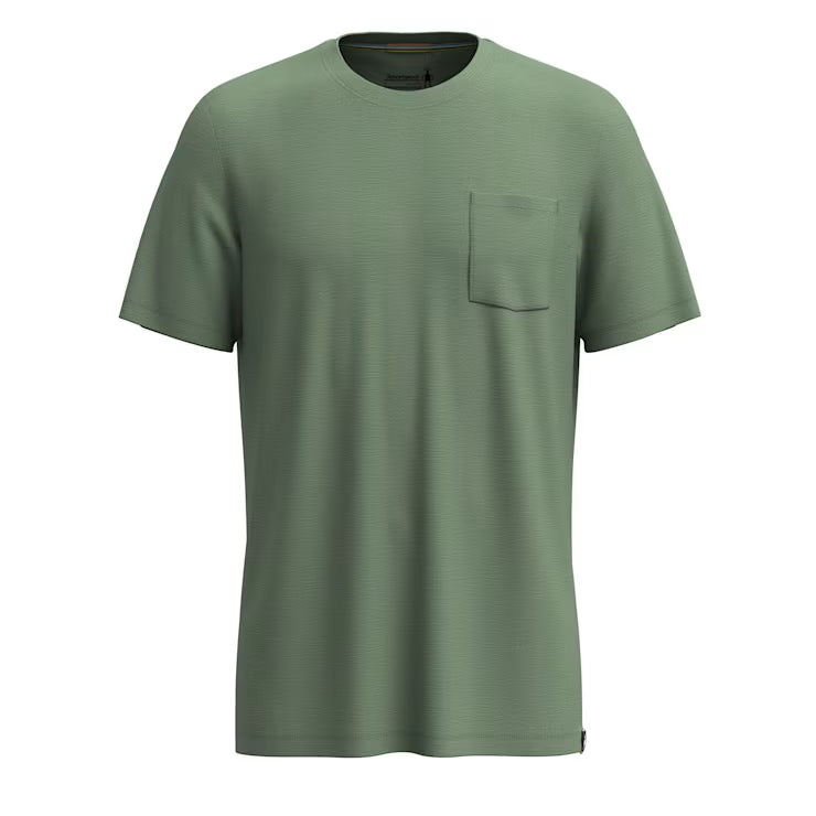Smartwool Merino - Men's Merino Hemp Blend Short Sleeve Pocket Tee - Image 3