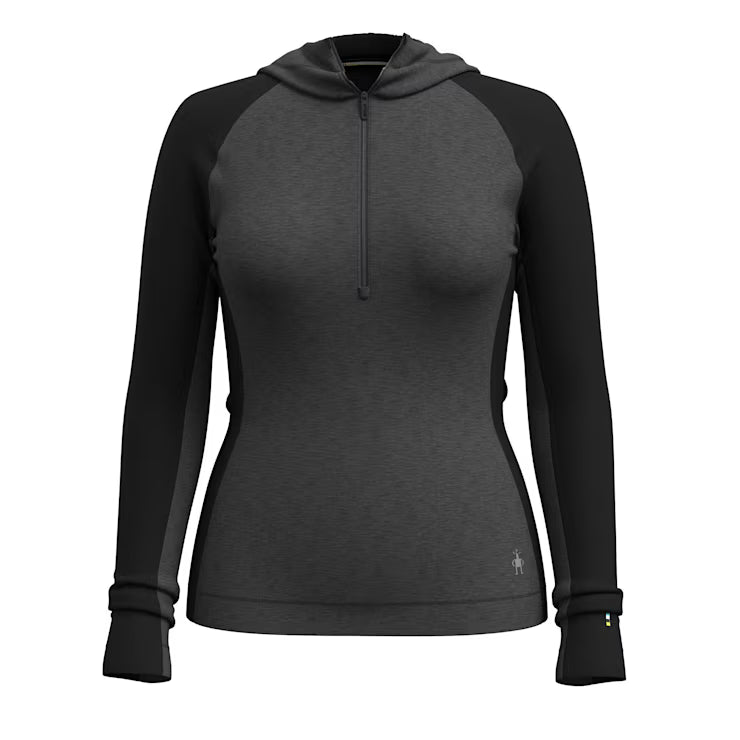 Smartwool Merino - Women's Classic Thermal Merino Base Layer 1/2 Zip Hoodie - Image 3