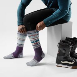 Alternative view of Smartwool Merino - Snowboard Snowmobile Over The Calf Socks