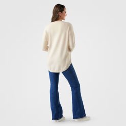 Alternative view of Smartwool Merino - Women's Shadow Pine Colorblock Crew Sweater