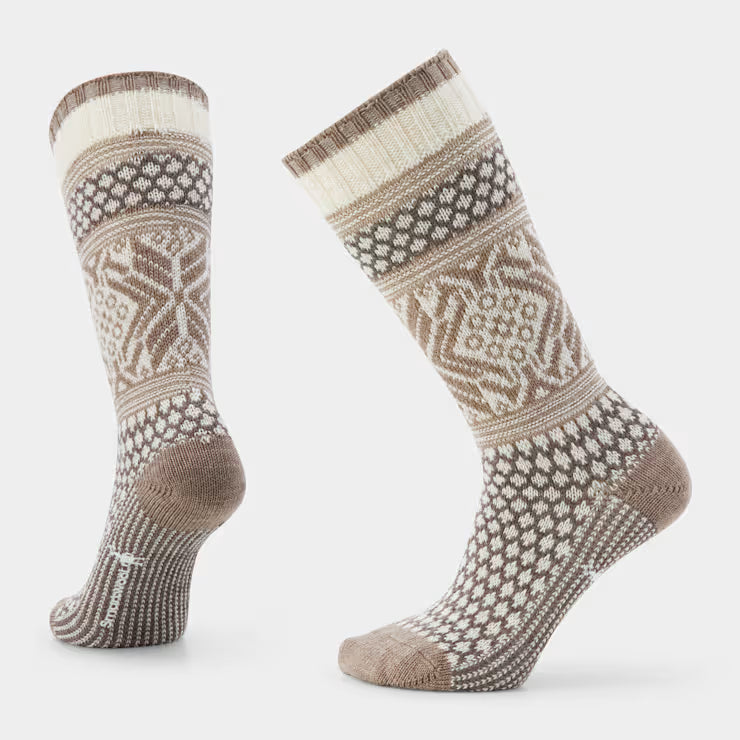 Smartwool Merino - Women's Everyday Cozy Popcorn Snowflake Crew Socks