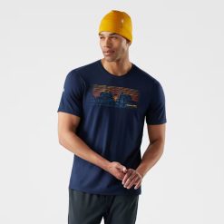 Smartwool Merino - Men's Mountain Sunrise Active Short Sleeve Graphic Tee