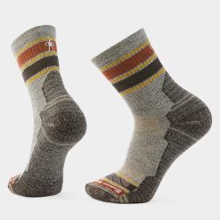 Smartwool Merino - Hike Striped Mid Crew Socks
