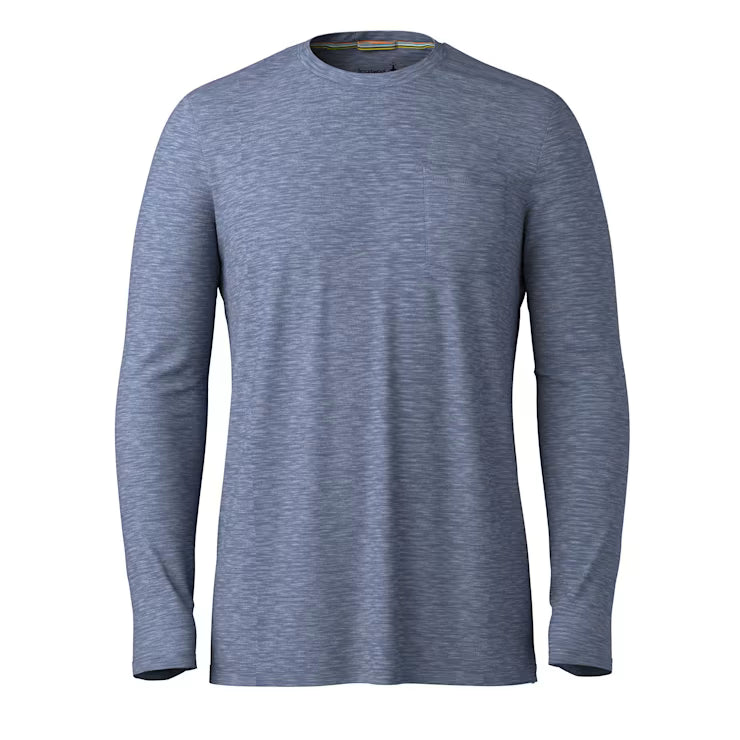 Smartwool Merino - Men's Everyday Exploration Merino Long Sleeve Pocket Tee - Image 3