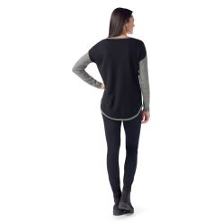 Alternative view of Smartwool Merino - Women's Shadow Pine Colorblock Crew Sweater