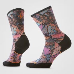 Smartwool Merino - Women's Trail Run Triangle Prism Print Crew Socks