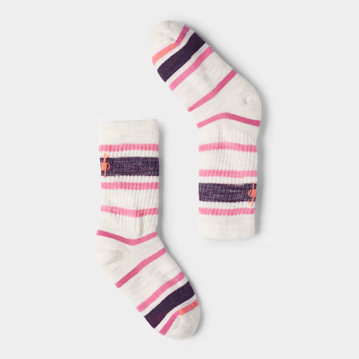 Smartwool Merino - Kids' Hike Striped Crew Socks