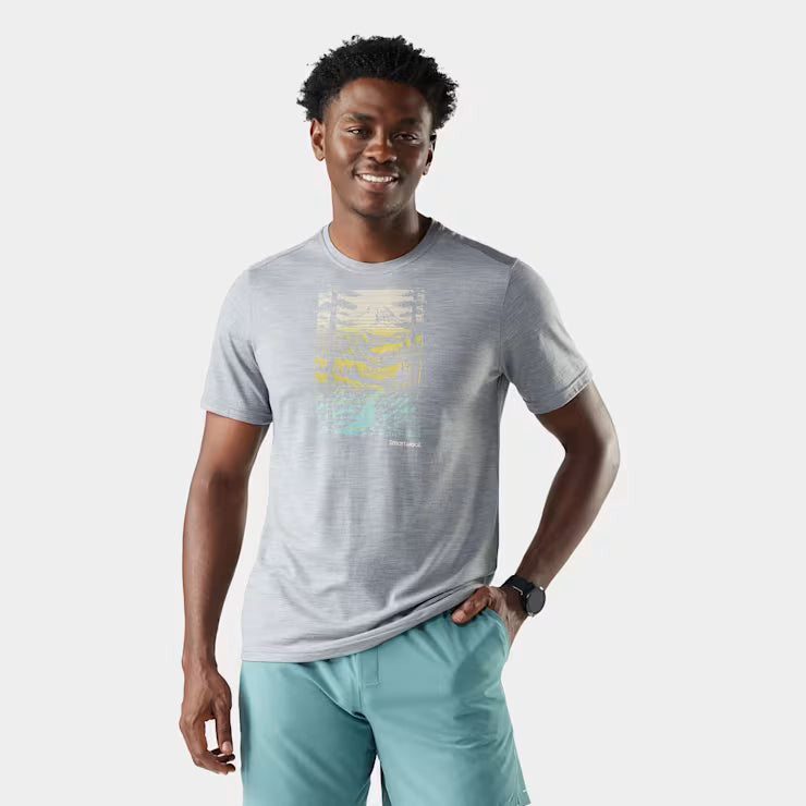 Smartwool Merino - Men's Winding Trail Active Short Sleeve Graphic Tee