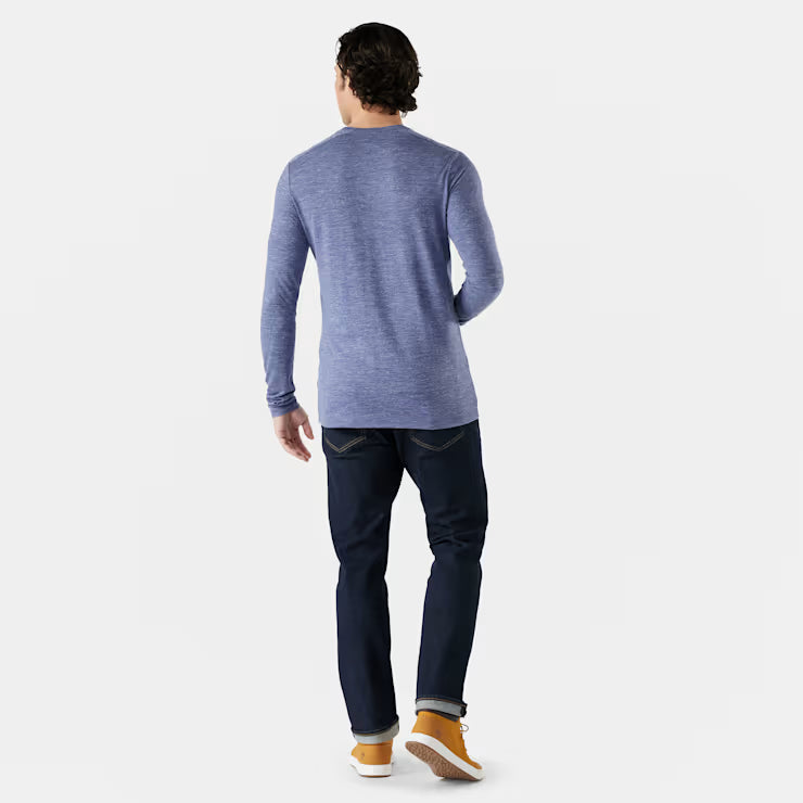 Smartwool Merino - Men's Everyday Exploration Merino Long Sleeve Pocket Tee - Image 2
