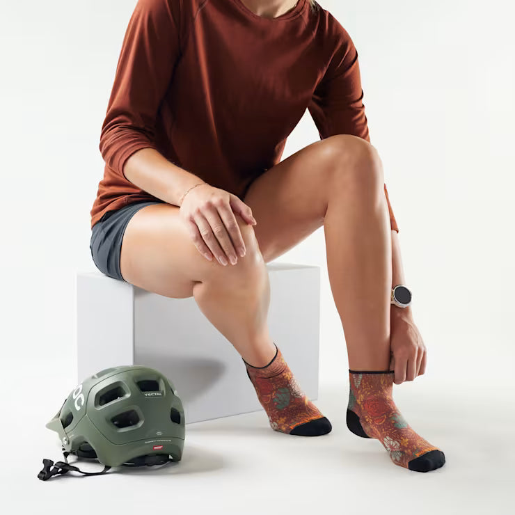 Smartwool Merino - Women's Bike Paisley Print Ankle Socks - Image 2