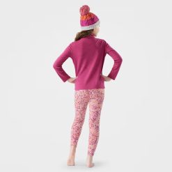 Alternative view of Smartwool Merino - Kids' Classic Thermal Merino Base Layer 1/4 Zip