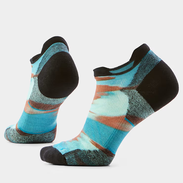 Smartwool Merino - Women's Run Brushed Print Low Ankle Socks