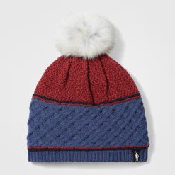 Alternative view of Smartwool Merino - Cable Knit Colorblock Pom Beanie
