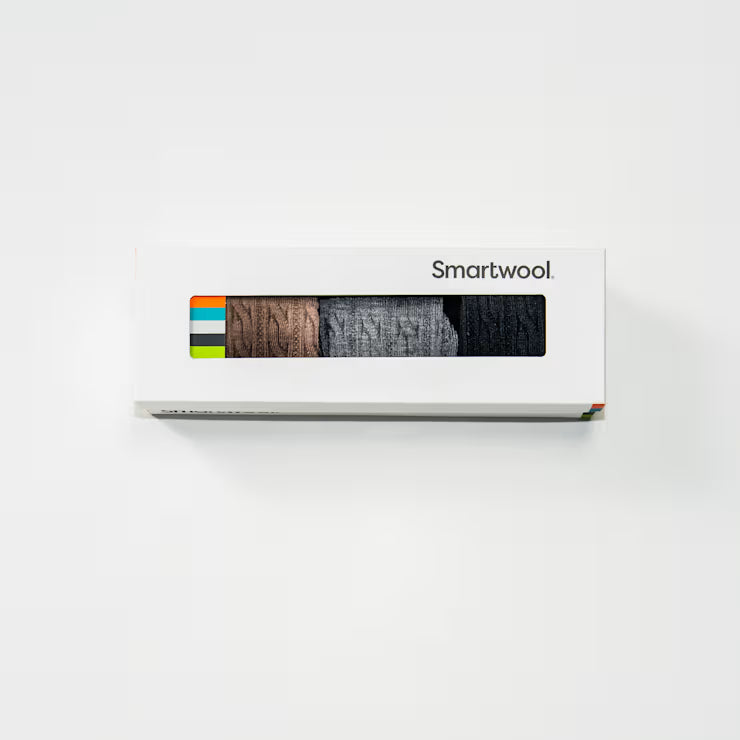 Smartwool Merino - Everyday Cable Crew Socks Trio Gift Box - Image 2