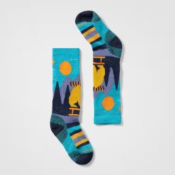 Smartwool Merino - Kids' Ski Sleigh Bear Over The Calf Socks