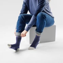 Alternative view of Smartwool Merino - Women's Everyday Cozy Popcorn Polka Dot Crew Socks