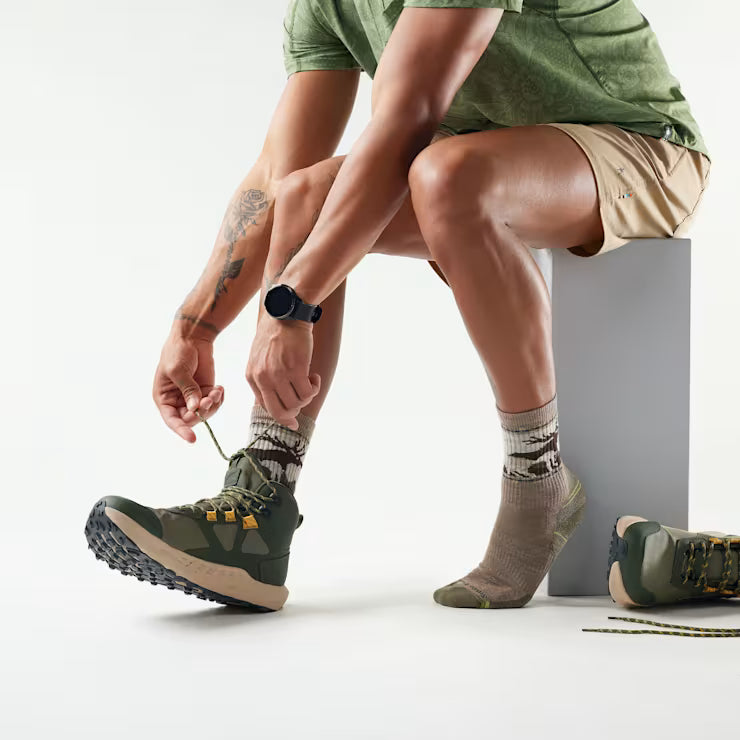 Smartwool Merino - Hike Mountain Moose Crew Socks - Image 2