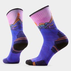 Smartwool Merino - Women??s Hike Mountain Sunrise Print Crew Socks
