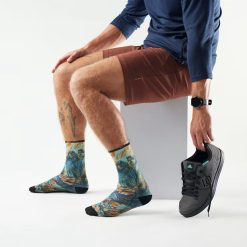 Alternative view of Smartwool Merino - Bike Rugged Ride Print Crew Socks