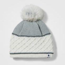Alternative view of Smartwool Merino - Cable Knit Colorblock Pom Beanie