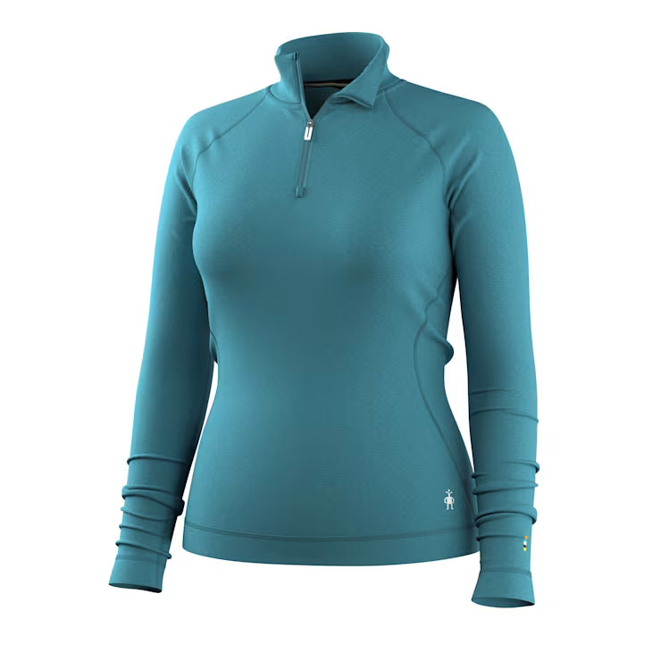 Smartwool Merino - Women's Classic Thermal Merino Base Layer 1/4 Zip - Image 2