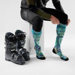 Alternative view of Smartwool Merino - Ski Explorer Print Over The Calf Socks