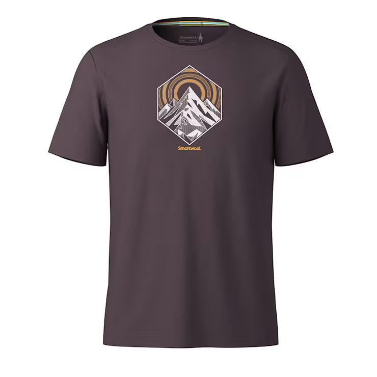 Smartwool Merino - Men's Peak Energy Active Short Sleeve Graphic Tee - Image 3