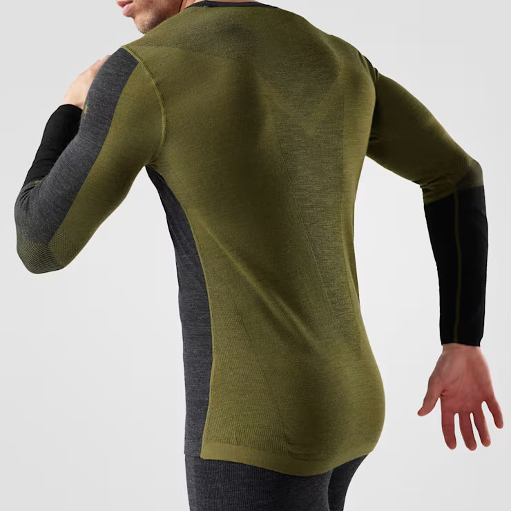 Smartwool Merino - Men's Intraknit? Thermal Merino Base Layer Colorblock Crew - Image 2
