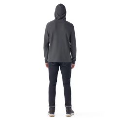 Alternative view of Smartwool Merino - Men's Waffle Henley Hoodie