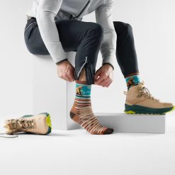 Alternative view of Smartwool Merino - Hike Bear Stripe Mid Crew Socks